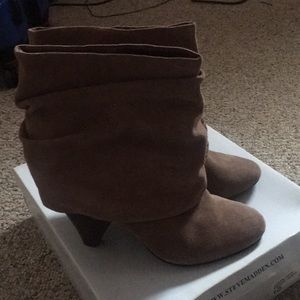 Steve Madden slouchy ankle booties